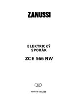 Zanussi ZCE566NW Používateľská príručka