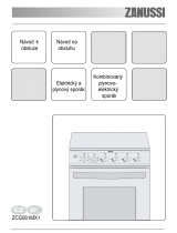 Zanussi ZCG561MX1 Používateľská príručka