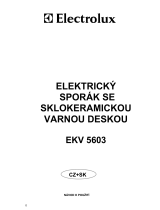 Electrolux EKV5603 Používateľská príručka