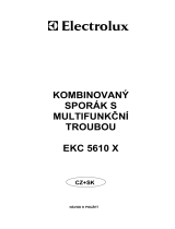 Electrolux EKC5610X Používateľská príručka