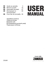 Zanussi ZOU261X Používateľská príručka