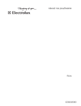 Electrolux EOB32000X Používateľská príručka