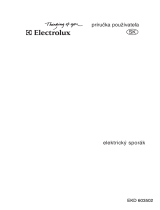 Electrolux EKD603502X Používateľská príručka