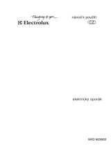 Electrolux EKD603502X Používateľská príručka