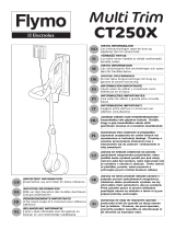 Flymo MULTITRIM CT250X Používateľská príručka