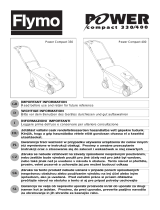 Flymo POWER COMPACT 400 Používateľská príručka