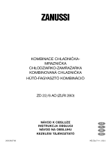 Zanussi ZD 22/6 AO Používateľská príručka