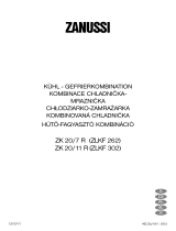 Zanussi ZK20/11R Používateľská príručka