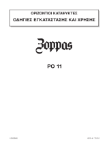 Zoppas PO11 Používateľská príručka