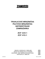 Zanussi ZCF410-1 Používateľská príručka