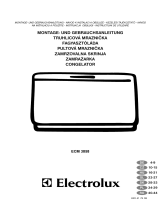 Electrolux ECM3858 Používateľská príručka