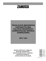 Zanussi ZFC220 Používateľská príručka
