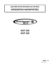Kelvinator KCF230 Používateľská príručka