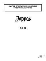 Zoppas PO32 Používateľská príručka