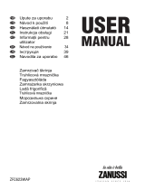 Zanussi ZFC623WAP Užívateľská príručka