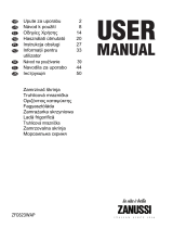 Zanussi ZFC623WAP Užívateľská príručka
