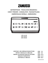 Zanussi ZFC405B Používateľská príručka
