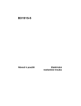 Aeg-Electrolux B31915-5-M  EU     R Používateľská príručka