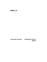 Aeg-Electrolux E9971-5-M Používateľská príručka