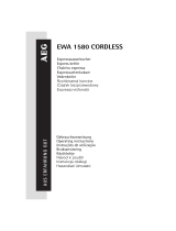 AEG EWA1726 Používateľská príručka