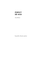 AEG DB4050INOX Používateľská príručka