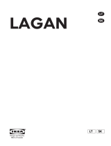 IKEA LAGAN-N Používateľská príručka