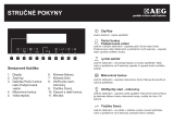 AEG KM8403021M Stručná príručka spustenia