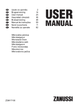 Zanussi ZSM17100XA Používateľská príručka