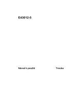 Aeg-Electrolux E43012-5-M Používateľská príručka
