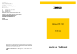 Zanussi ZF601W Používateľská príručka