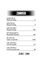 Zanussi ZRC28O Používateľská príručka