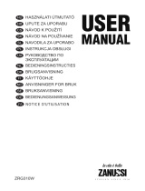 Zanussi ZRG310W Používateľská príručka