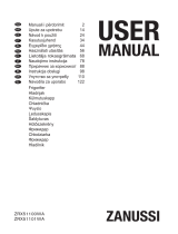 Zanussi ZRX51100WA Používateľská príručka