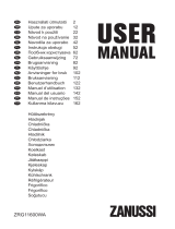 Zanussi ZRG11600WA Používateľská príručka