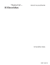 Electrolux ESF45012S Používateľská príručka