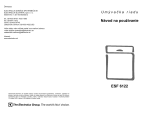 Electrolux ESF6122 Používateľská príručka