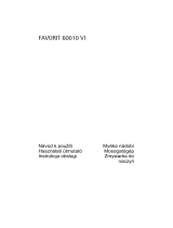 Aeg-Electrolux F60010VI Používateľská príručka