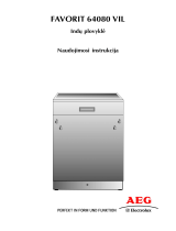 Aeg-Electrolux F64080VIL Používateľská príručka