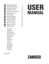 Zanussi ZFU219WO Používateľská príručka