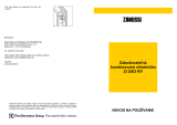 Zanussi ZI2503RV Používateľská príručka