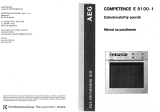 AEG CE8100-1-A Používateľská príručka