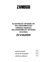 Zanussi ZCV562NW1 Používateľská príručka