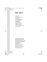 AEG ESF103.1 Používateľská príručka