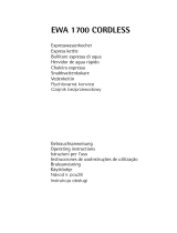 AEG EWA1700CLASSIC Používateľská príručka
