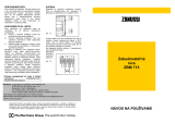 Zanussi ZBM715X Používateľská príručka