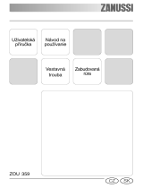 Zanussi ZOU359FX Používateľská príručka