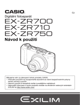 Casio EX-ZR700 Používateľská príručka