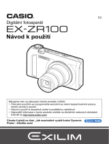 Casio EX-ZR100 Používateľská príručka