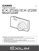 Casio EX-ZS6 Používateľská príručka