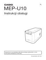Casio MEP-U10 Návod na obsluhu
